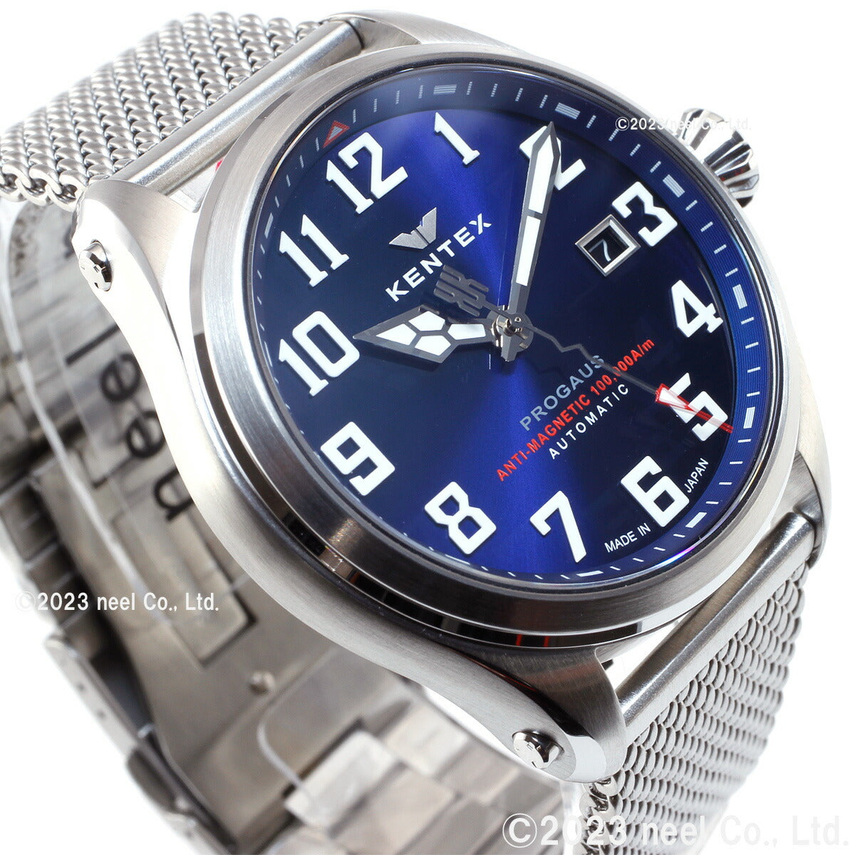 ケンテックス KENTEX 腕時計 時計 メンズ 耐磁時計 自動巻き プロガウス 日本製 S769X-5