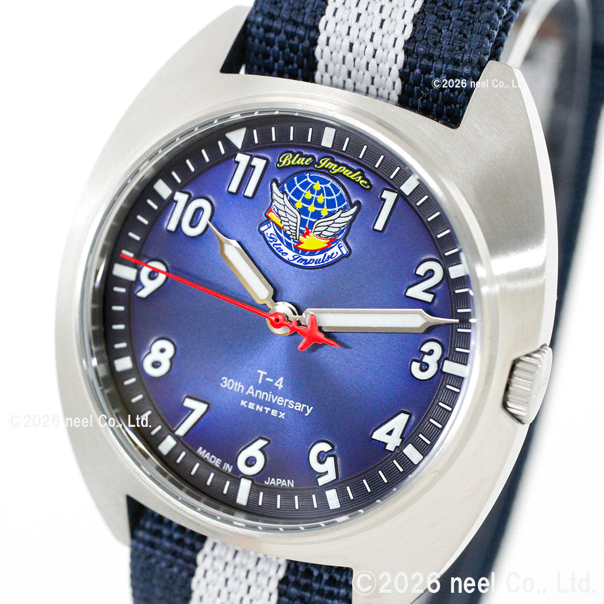 ケンテックス KENTEX ブルーインパルス クラシックスタンダード T-4 30周年記念モデル 限定300本 Blue Impulse 腕時計 メンズ 日本製 S798M-06