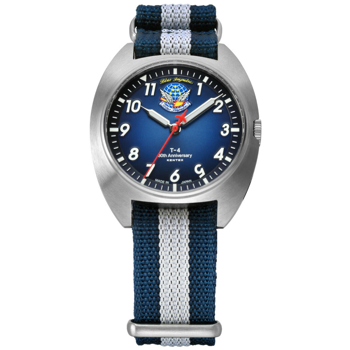 ケンテックス KENTEX ブルーインパルス クラシックスタンダード T-4 30周年記念モデル 限定300本 Blue Impulse 腕時計 メンズ 日本製 S798M-06
