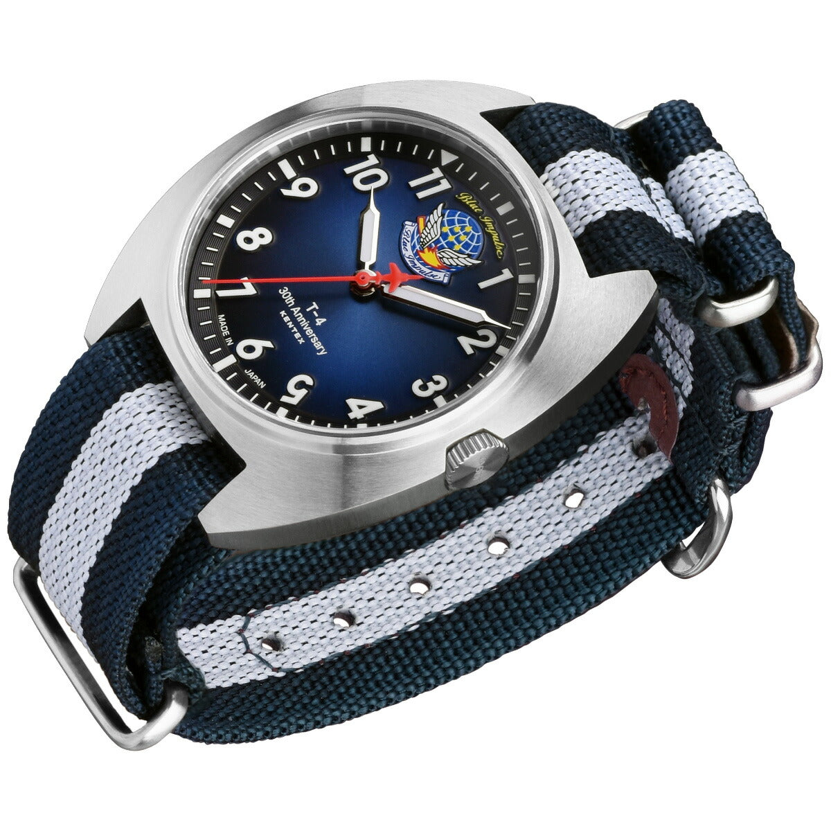 ケンテックス KENTEX ブルーインパルス クラシックスタンダード T-4 30周年記念モデル 限定300本 Blue Impulse 腕時計 メンズ 日本製 S798M-06【2025 新作】