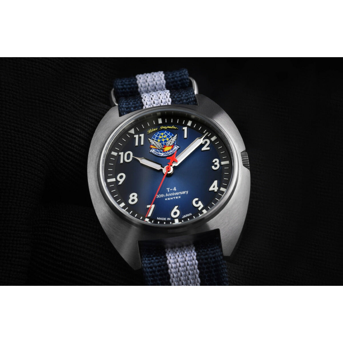 ケンテックス KENTEX ブルーインパルス クラシックスタンダード T-4 30周年記念モデル 限定300本 Blue Impulse 腕時計 メンズ 日本製 S798M-06【2025 新作】