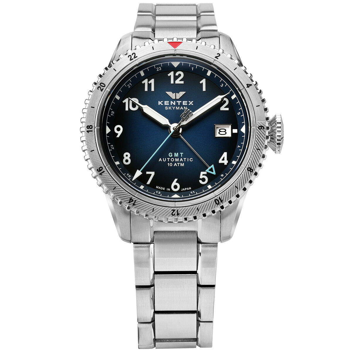 ケンテックス KENTEX 腕時計 メンズ スカイマン SKYMAN GMT S809M-01【2025 新作】