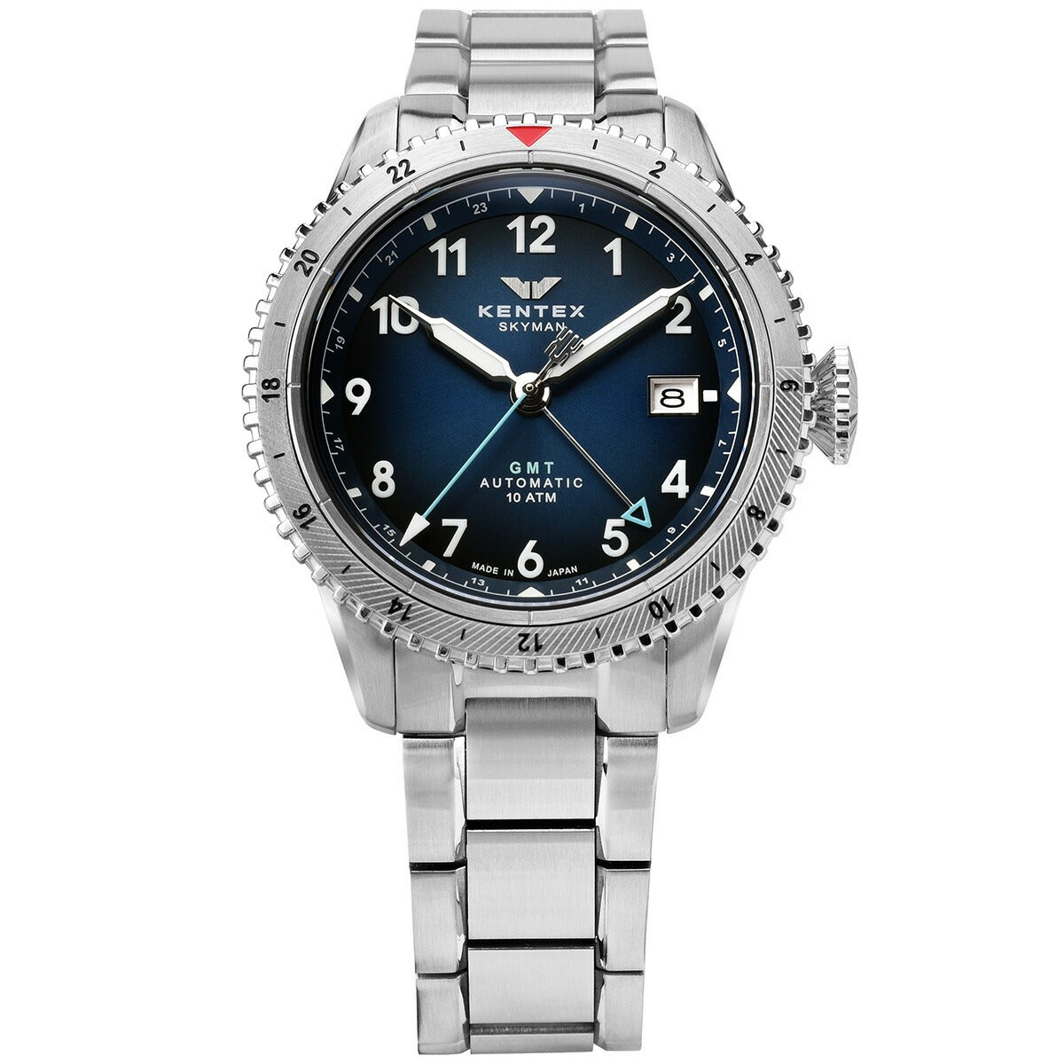 ケンテックス KENTEX 腕時計 メンズ スカイマン SKYMAN GMT S809M-01