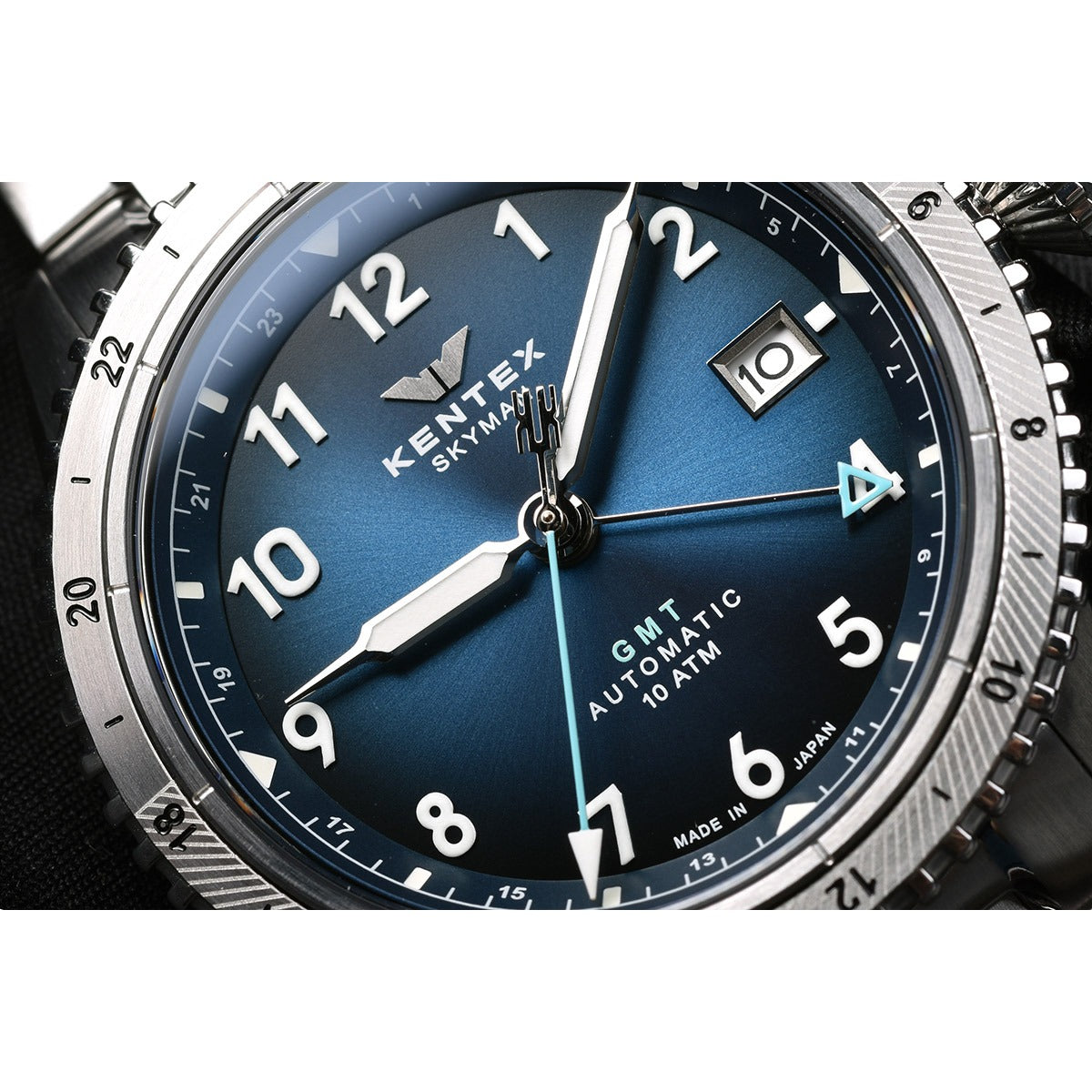 ケンテックス KENTEX 腕時計 メンズ スカイマン SKYMAN GMT S809M-01