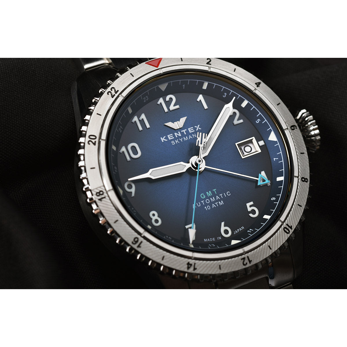 ケンテックス KENTEX 腕時計 メンズ スカイマン SKYMAN GMT S809M-01【2025 新作】