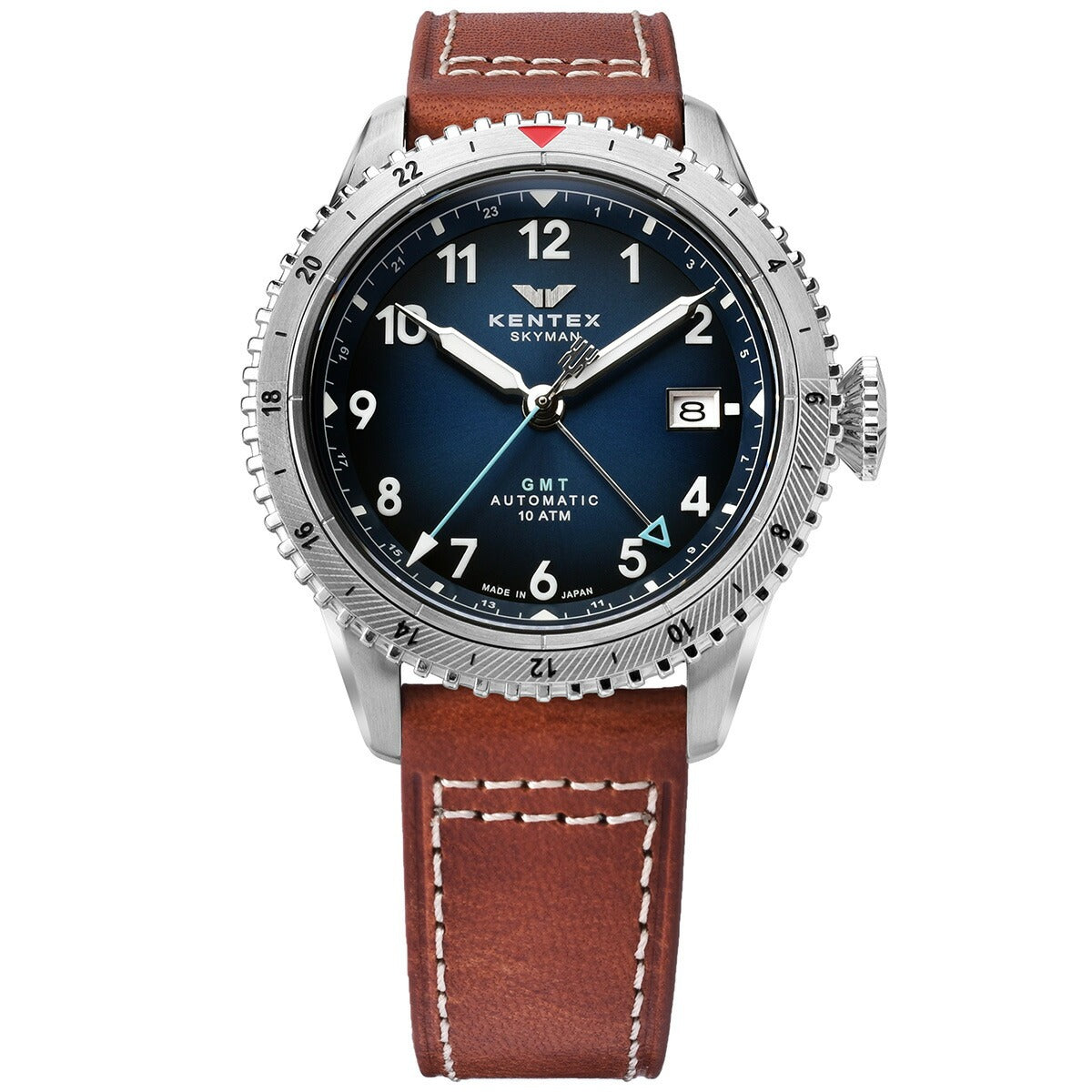 ケンテックス KENTEX 腕時計 メンズ スカイマン SKYMAN GMT S809M-02