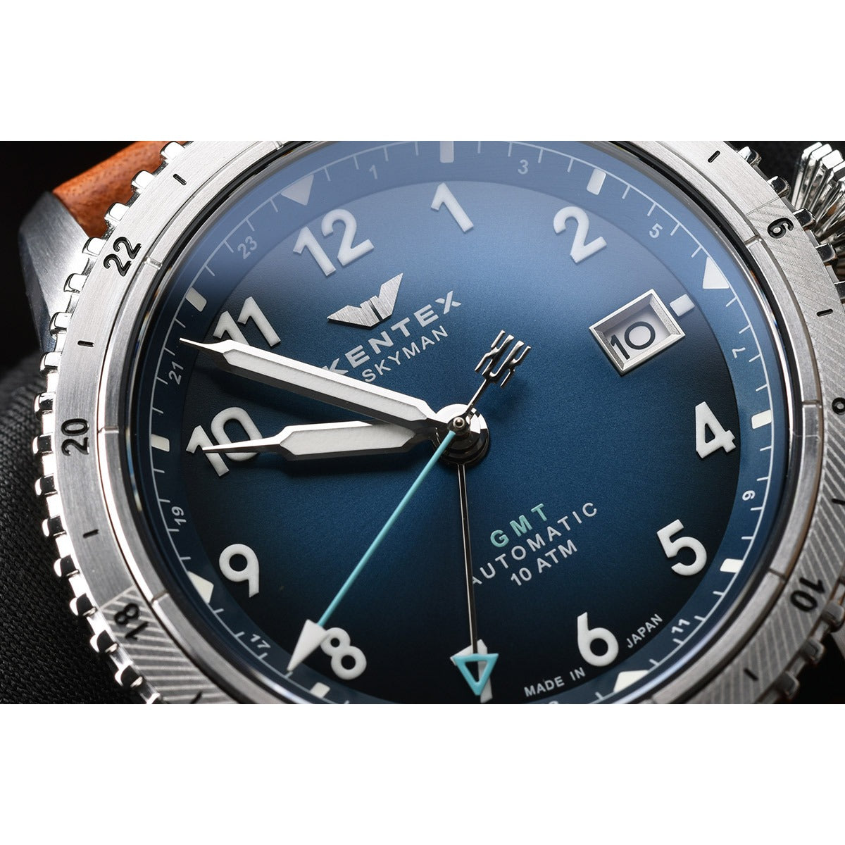ケンテックス KENTEX 腕時計 メンズ スカイマン SKYMAN GMT S809M-02