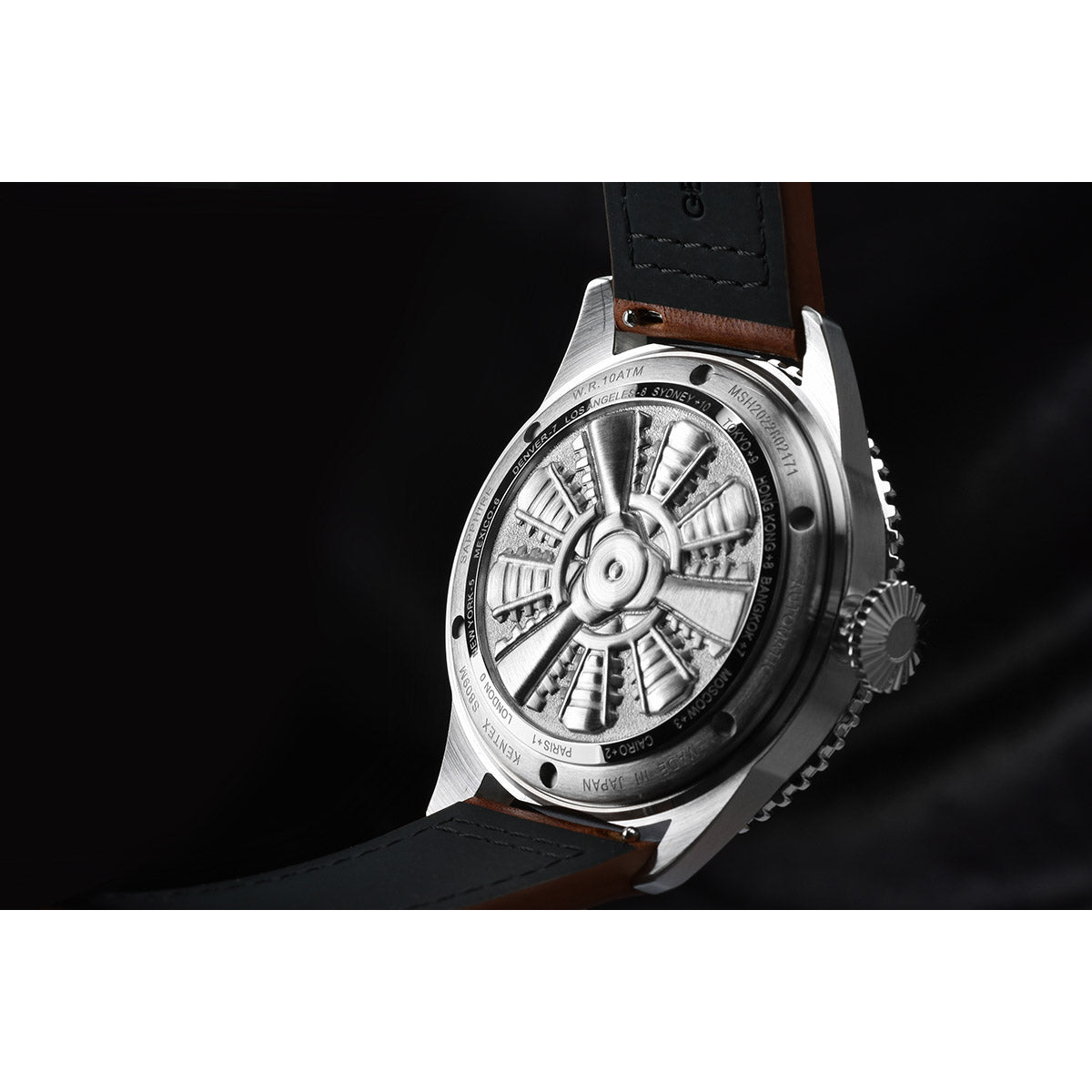 ケンテックス KENTEX 腕時計 メンズ スカイマン SKYMAN GMT S809M-02【2025 新作】