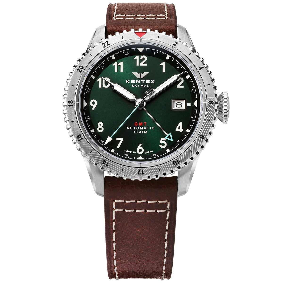 ケンテックス KENTEX 腕時計 メンズ スカイマン SKYMAN GMT S809M-04