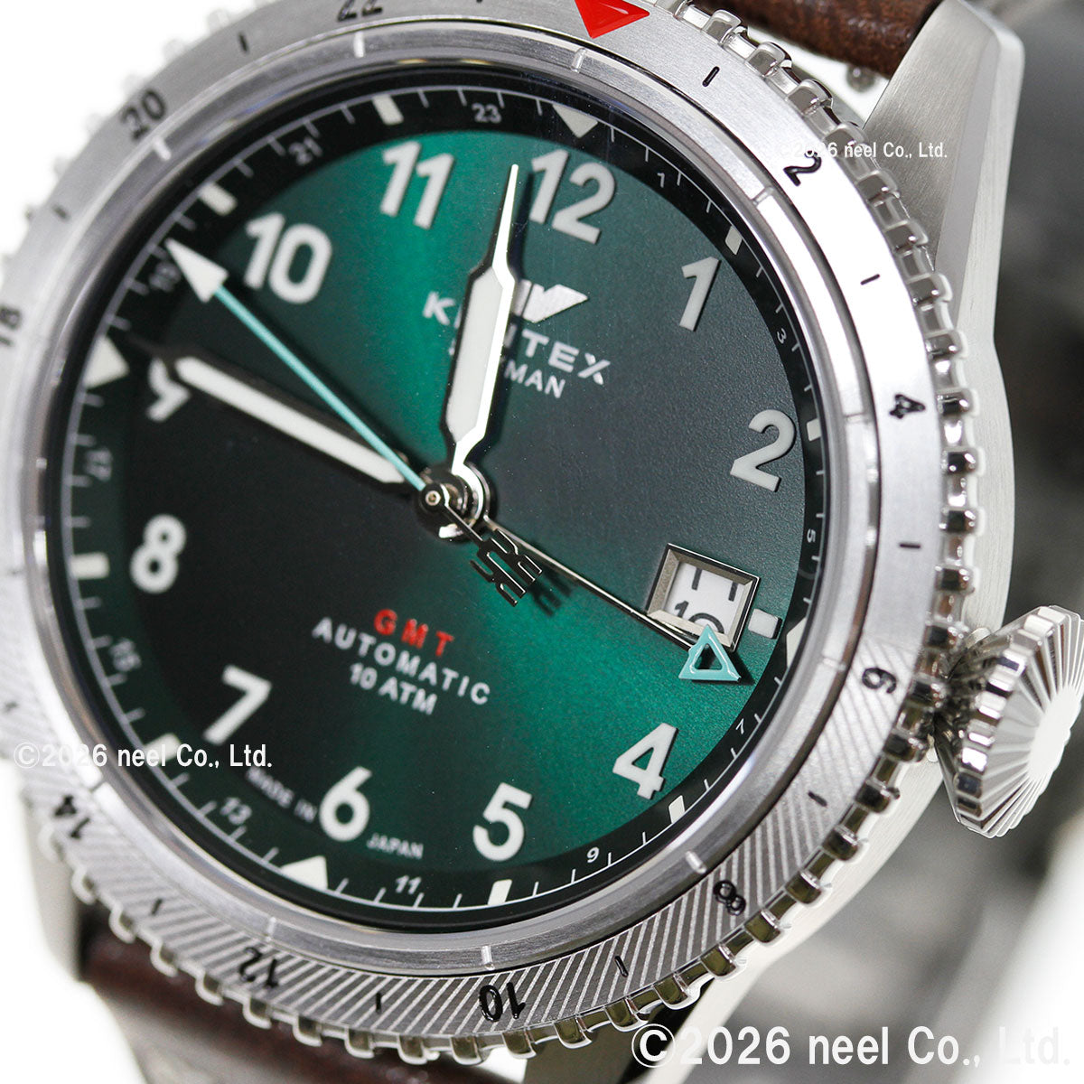 ケンテックス KENTEX 腕時計 メンズ スカイマン SKYMAN GMT S809M-04