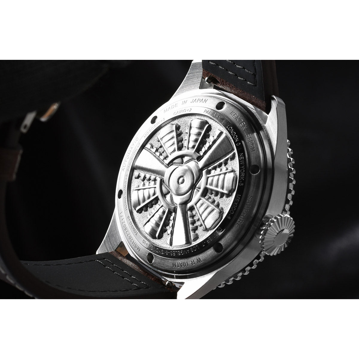 ケンテックス KENTEX 腕時計 メンズ スカイマン SKYMAN GMT S809M-04【2025 新作】