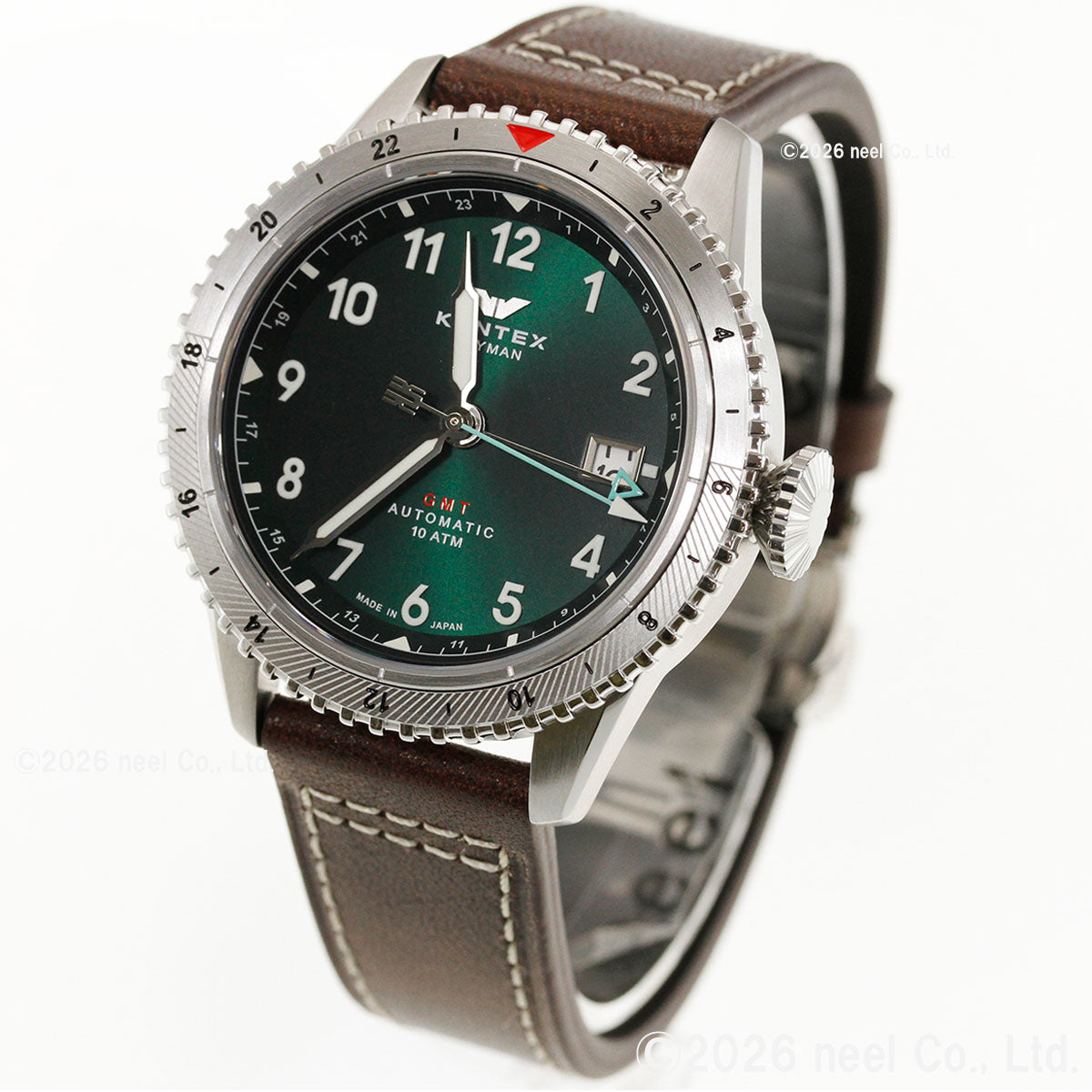 ケンテックス KENTEX 腕時計 メンズ スカイマン SKYMAN GMT S809M-04