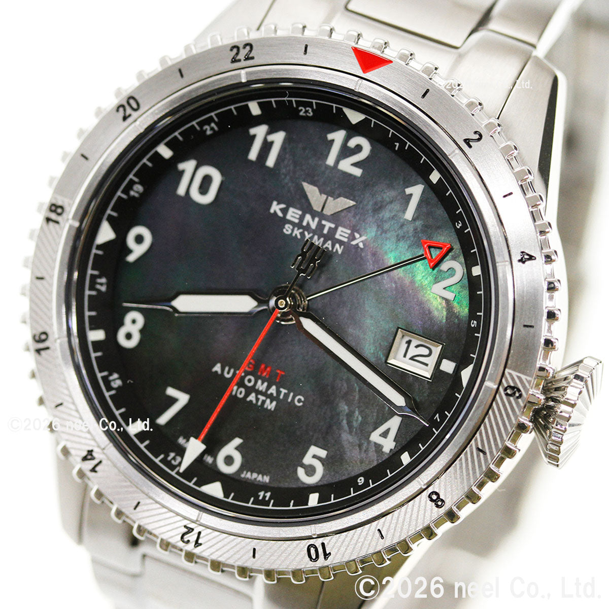 ケンテックス KENTEX 腕時計 メンズ スカイマン SKYMAN GMT 限定モデル S809M-05