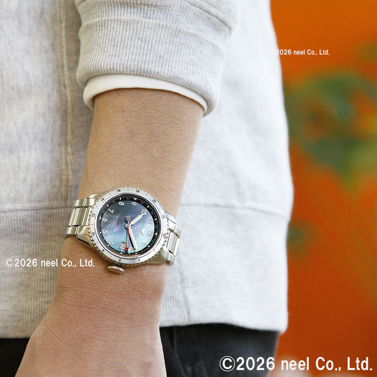 ケンテックス KENTEX 腕時計 メンズ スカイマン SKYMAN GMT 限定モデル S809M-05