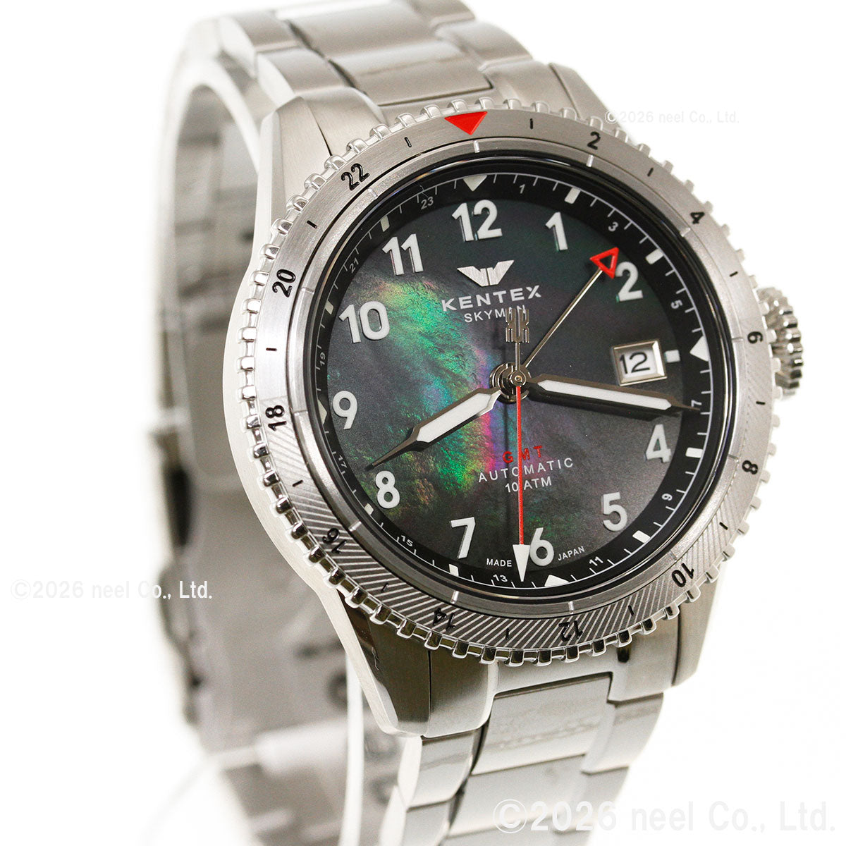 ケンテックス KENTEX 腕時計 メンズ スカイマン SKYMAN GMT 限定モデル S809M-05