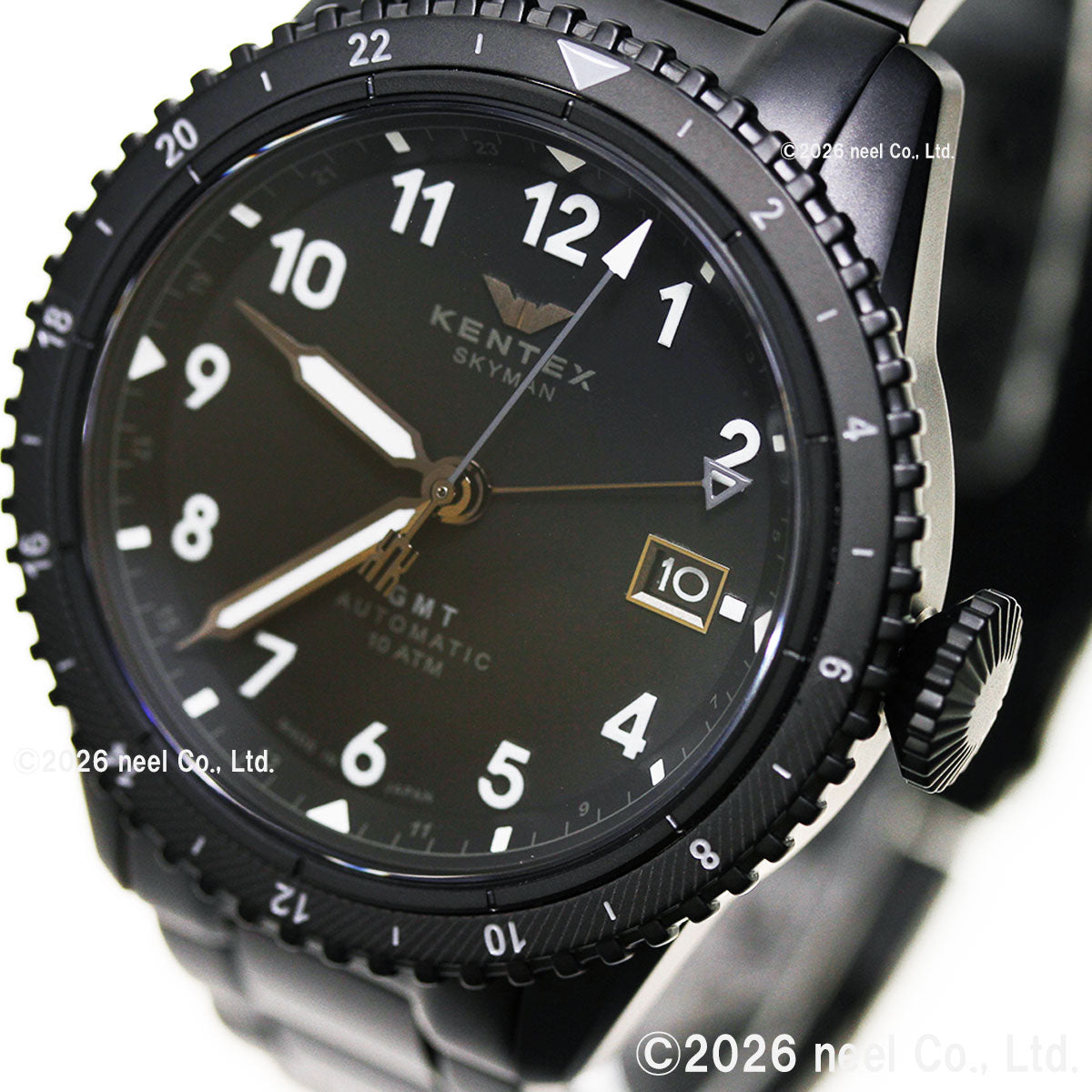 ケンテックス KENTEX 腕時計 メンズ スカイマン SKYMAN GMT 限定モデル S809M-06