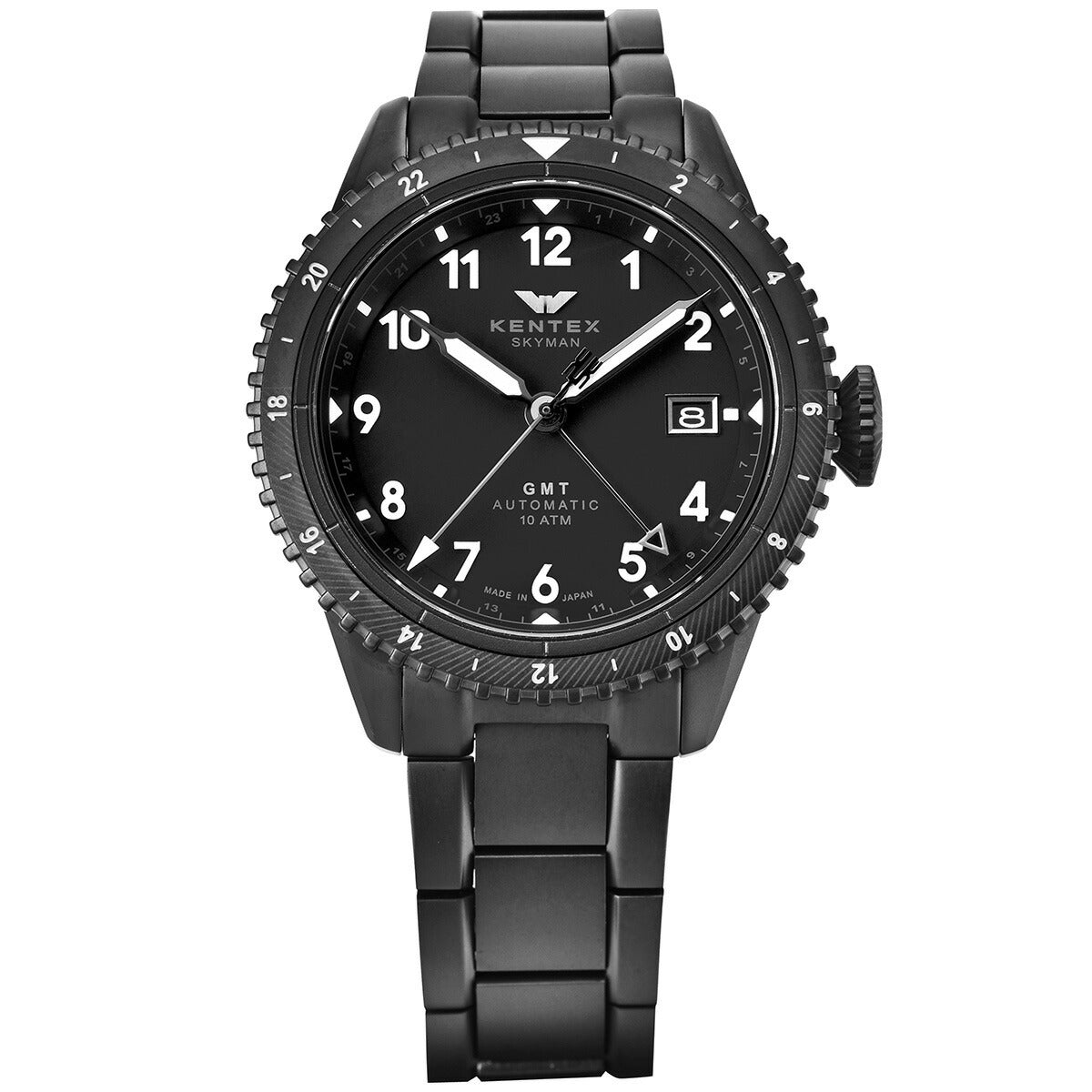 ケンテックス KENTEX 腕時計 メンズ スカイマン SKYMAN GMT 限定モデル S809M-06