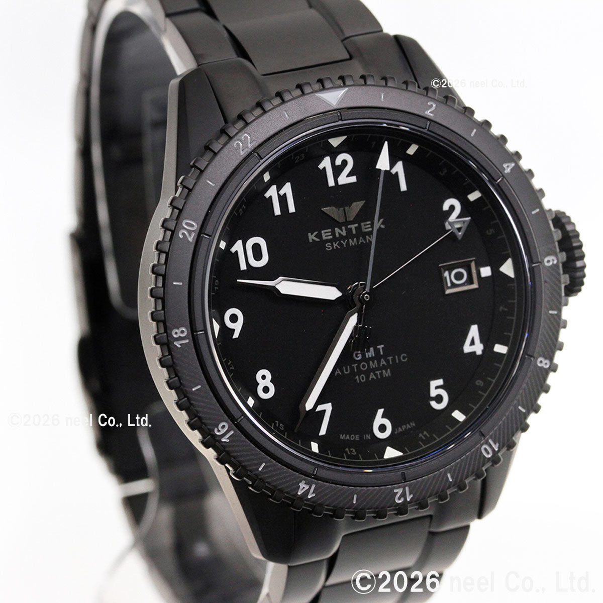 ケンテックス KENTEX 腕時計 メンズ スカイマン SKYMAN GMT 限定モデル S809M-06