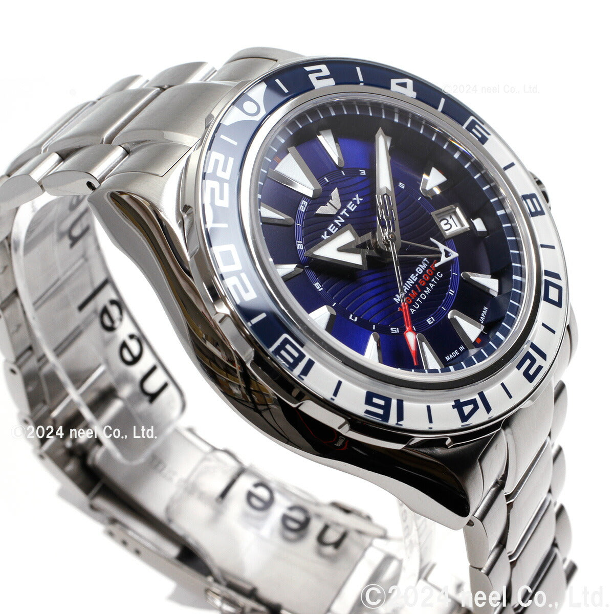 ケンテックス KENTEX マリン GMT 限定モデル 腕時計 時計 メンズ 自動巻き MARINE GMT 日本製 S820X-2