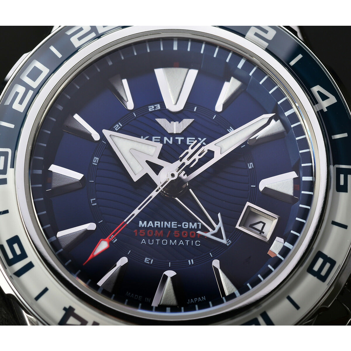 ケンテックス KENTEX マリン GMT 限定モデル 腕時計 時計 メンズ 自動巻き MARINE GMT 日本製 S820X-2