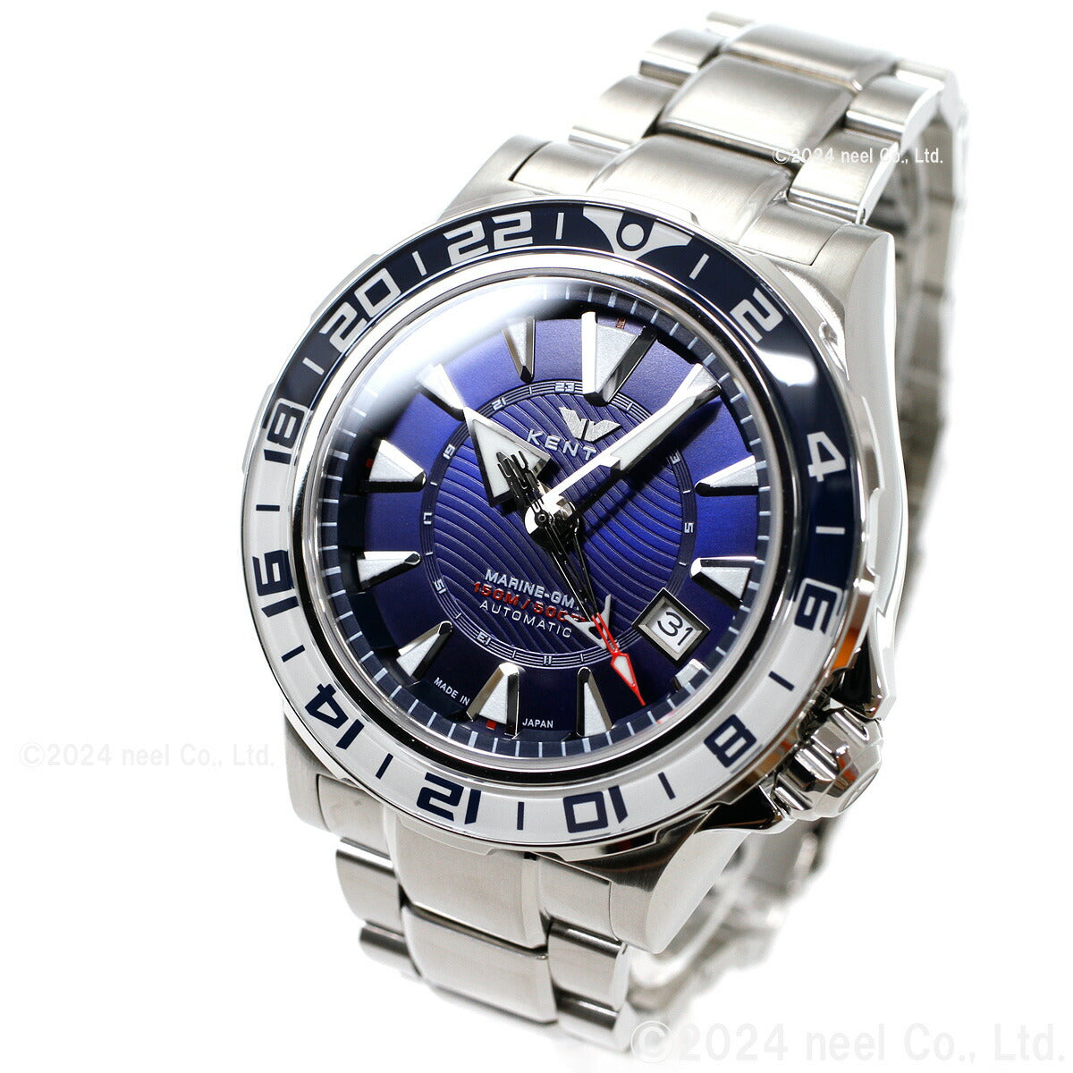 ケンテックス KENTEX マリン GMT 限定モデル 腕時計 時計 メンズ 自動巻き MARINE GMT 日本製 S820X-2