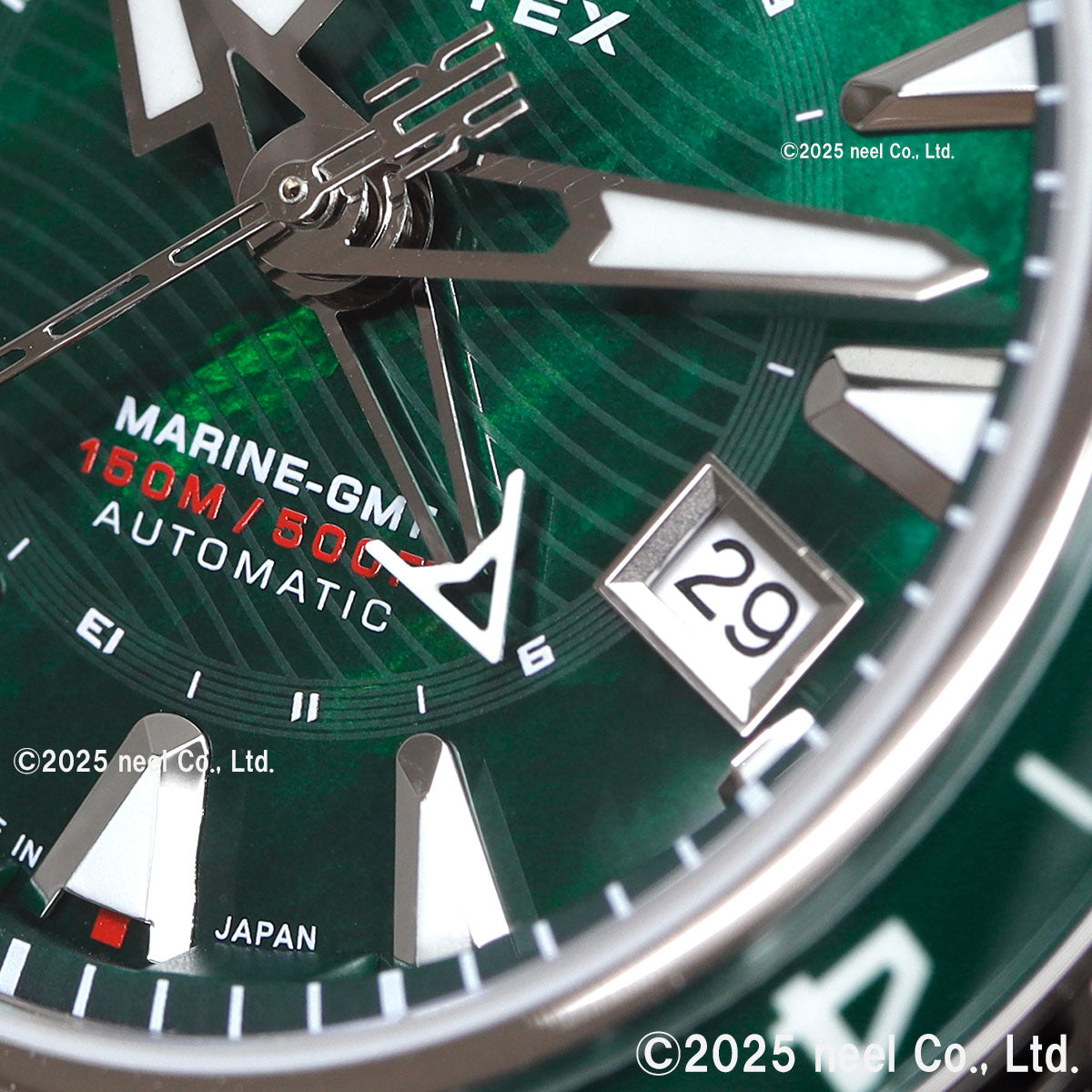 ケンテックス KENTEX マリンGMT グリーンMOP 限定188本 MARINE GMT Green-MOP 腕時計 メンズ 自動巻き 日本製 S820X-11【2025 新作】