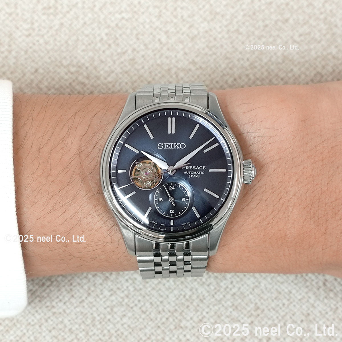 セイコー プレザージュ SEIKO PRESAGE 自動巻き コアショップ専用 流通限定 腕時計 メンズ クラシック SARJ011 Classic Series