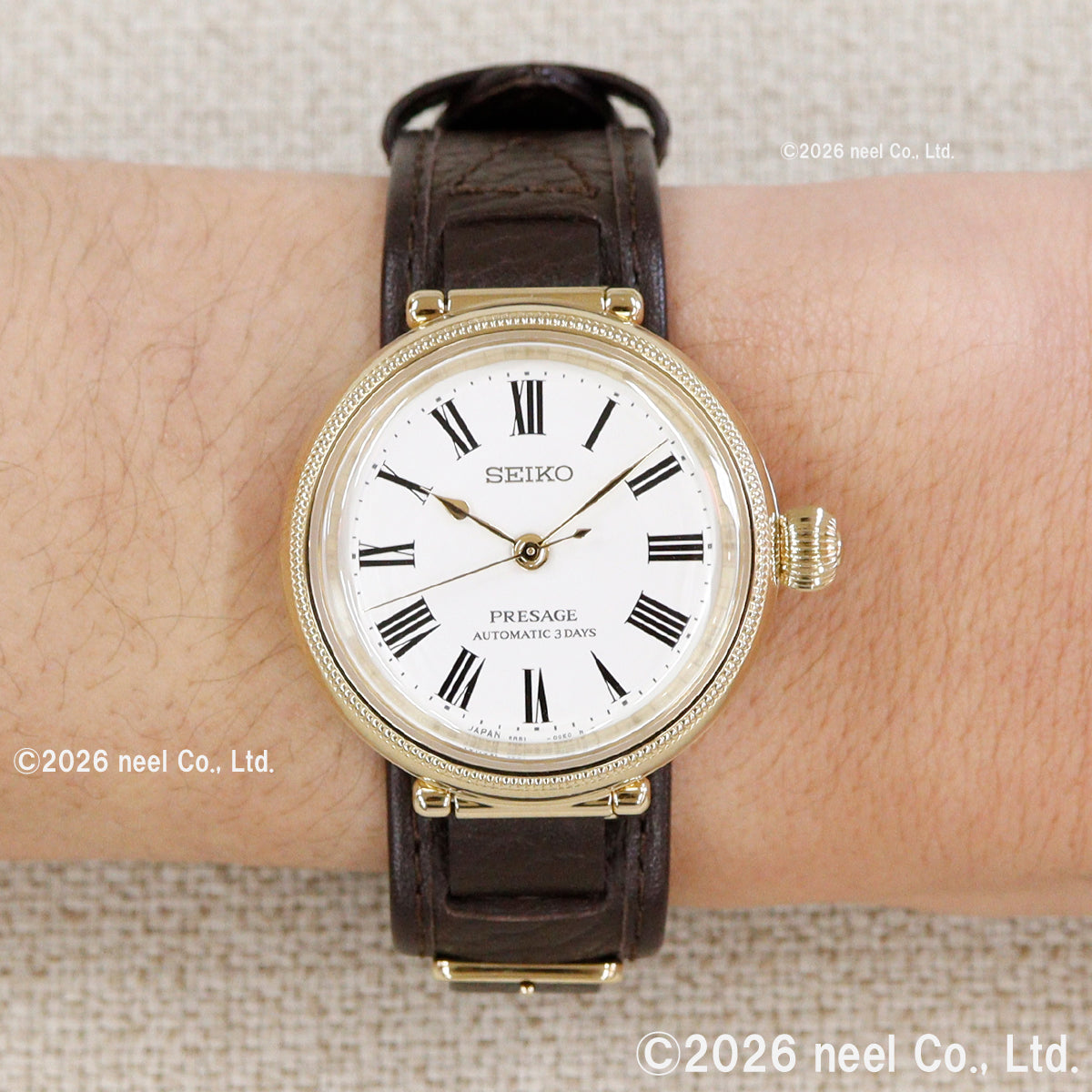 セイコー プレザージュ SEIKO PRESAGE 自動巻き 琺瑯ダイヤル セイコー創業145周年記念 コアショップ限定 腕時計 クラシック クラフツマンシップ SARX136 Classic Series【2026 新作】