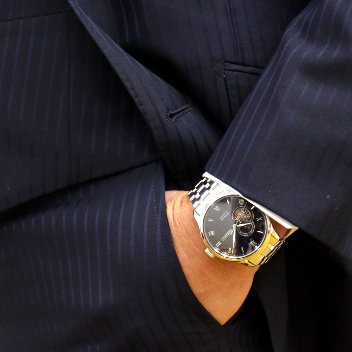 セイコー プレザージュ プレサージュ SEIKO PRESAGE 自動巻き メカニカル 腕時計 メンズ SARY093