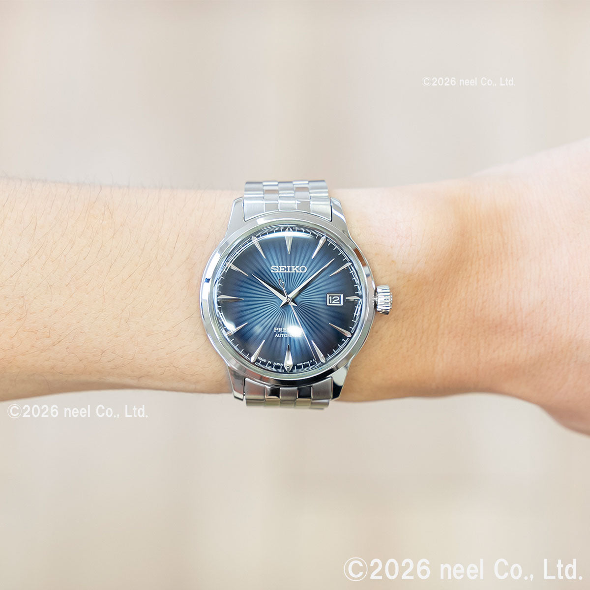 セイコー プレサージュ SEIKO PRESAGE 自動巻き メカニカル 腕時計 メンズ ベーシックライン カクテルシリーズ SARY123 プレザージュ