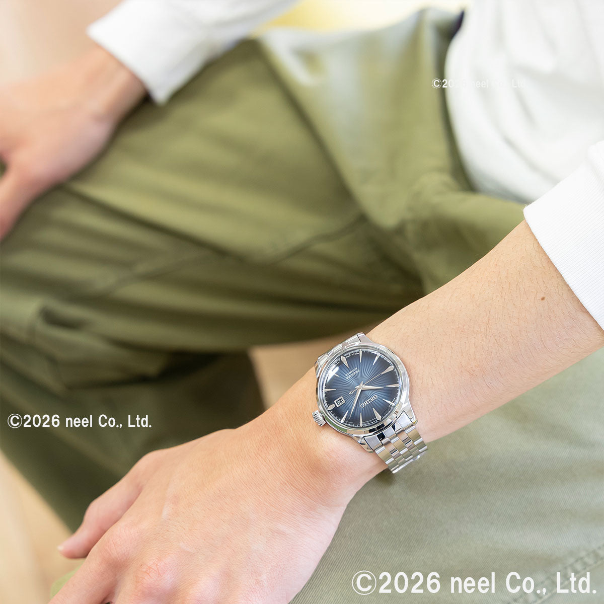セイコー プレサージュ SEIKO PRESAGE 自動巻き メカニカル 腕時計 メンズ ベーシックライン カクテルシリーズ SARY123 プレザージュ