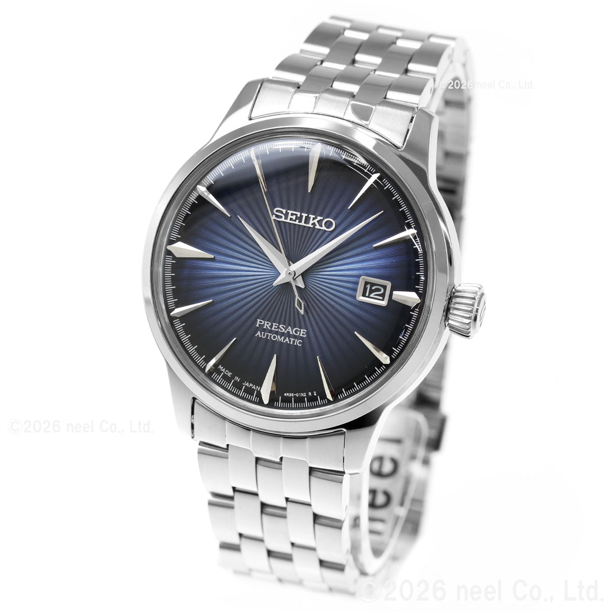 セイコー プレサージュ SEIKO PRESAGE 自動巻き メカニカル 腕時計 メンズ ベーシックライン カクテルシリーズ SARY123 プレザージュ
