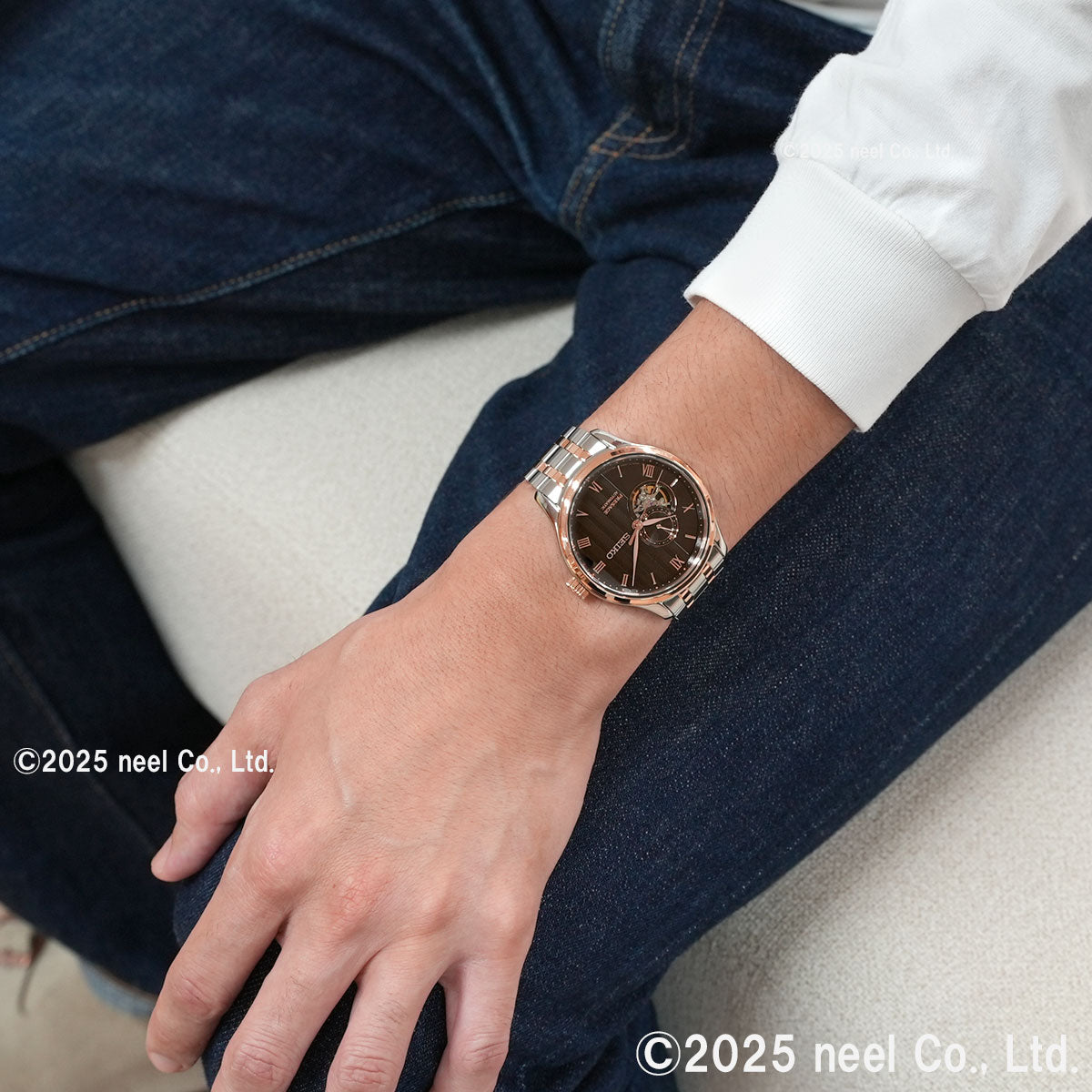 セイコー プレザージュ SEIKO PRESAGE 自動巻き メカニカル 腕時計 メンズ SARY262 Japanese Garden オープンハート