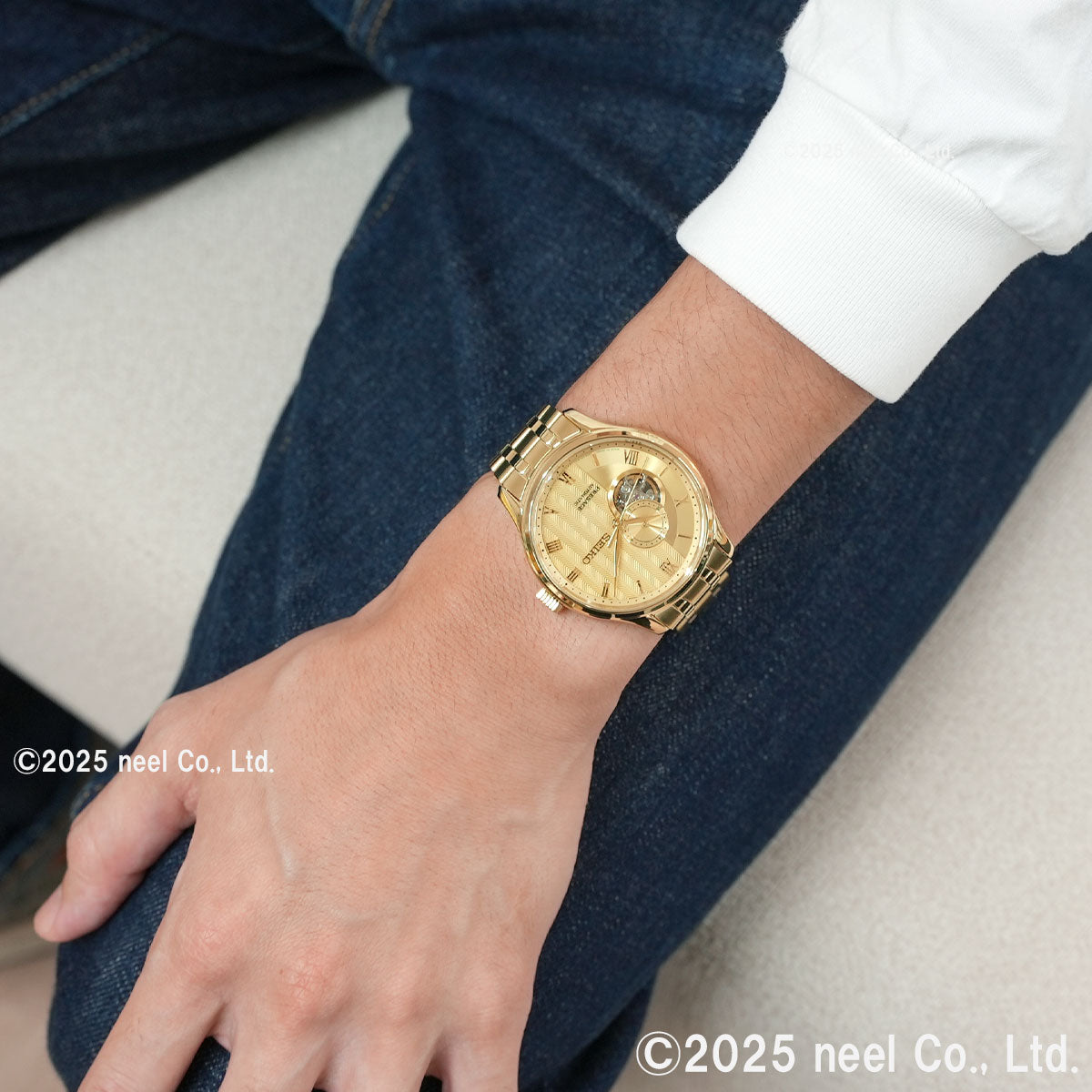 セイコー プレザージュ SEIKO PRESAGE 自動巻き メカニカル 腕時計 メンズ SARY264 Japanese Garden オープンハート