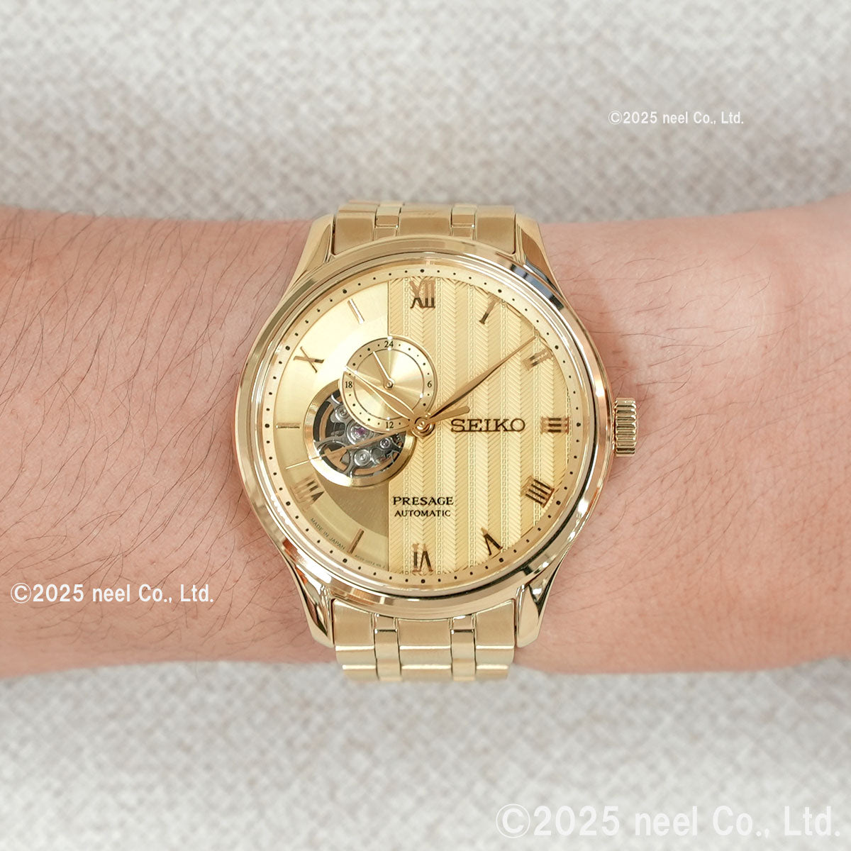 セイコー プレザージュ SEIKO PRESAGE 自動巻き メカニカル 腕時計 メンズ SARY264 Japanese Garden オープンハート