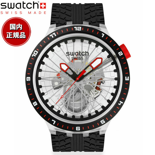 swatch スウォッチ 腕時計 メンズ レディース ビッグボールド BIG BOLD THE PILGRIM - TREAD ON IT SB05K103