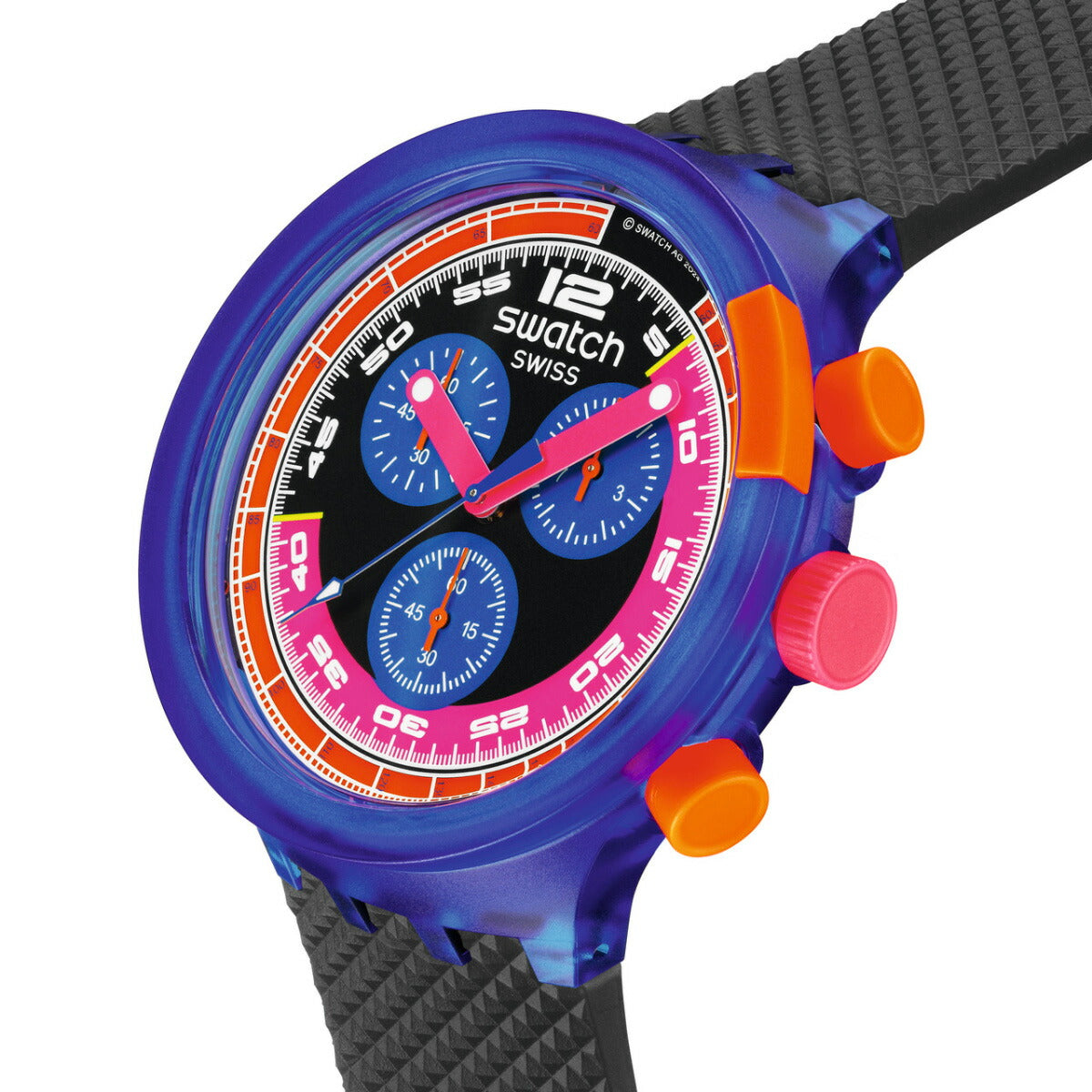 swatch スウォッチ 腕時計 メンズ レディース ビッグボールド BIG BOLD SWATCH NEON PARTY TO THE MAX SB06N102【2024 新作】