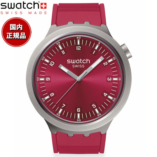 swatch スウォッチ 腕時計 メンズ レディース ビッグボールド BIG BOLD SCARLETT SHIMMER SB07S104