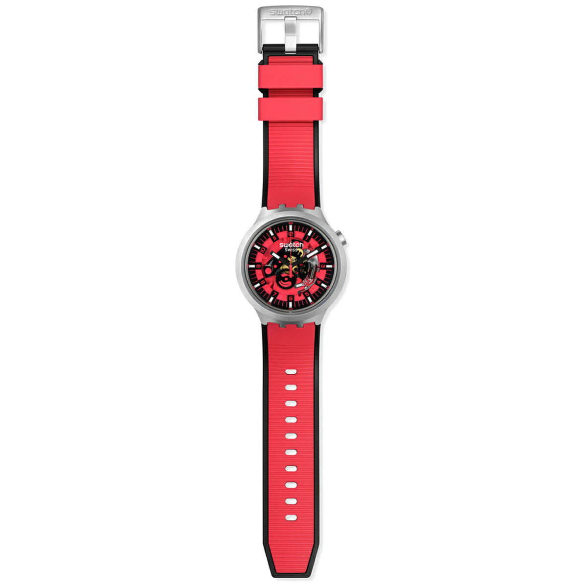 swatch スウォッチ ビッグボールド アイロニー SB07S110 腕時計 メンズ BIG BOLD IRONY RED JUICY
