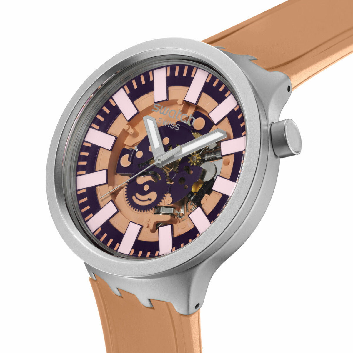 swatch スウォッチ 腕時計 メンズ レディース ビッグボールド BIG BOLD TERRACOTTA TIDE SB07S119【2024 新作】