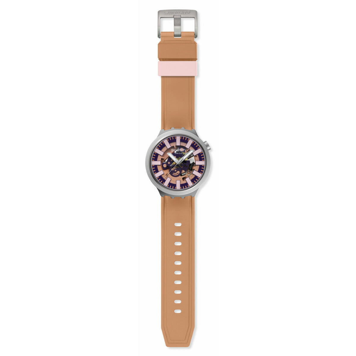 swatch スウォッチ 腕時計 メンズ レディース ビッグボールド BIG BOLD TERRACOTTA TIDE SB07S119【2024 新作】