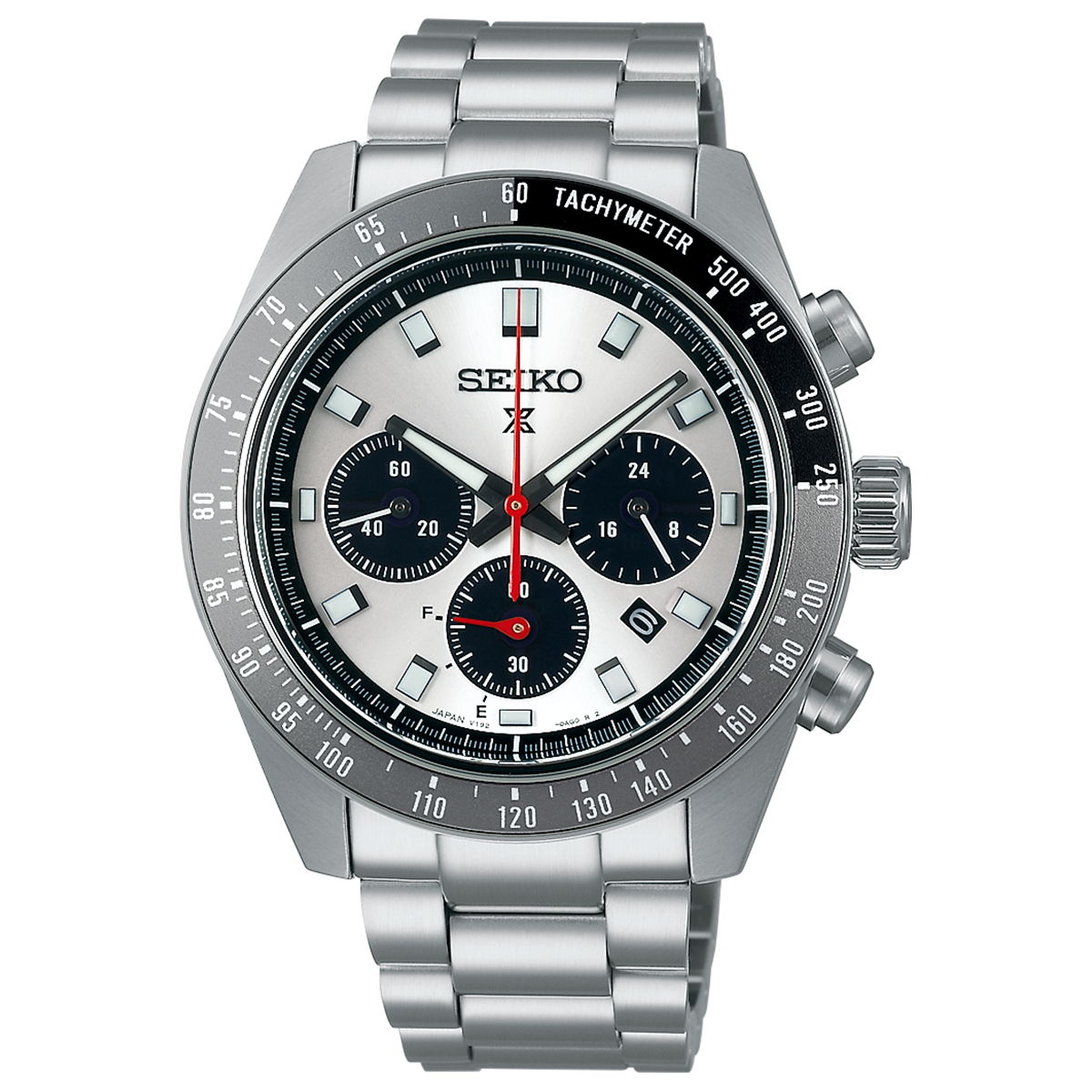 セイコー プロスペックス SBDL095 SPEEDTIMER スピードタイマー ソーラー クロノグラフ メンズ 腕時計 パンダ 日本製 SEIKO PROSPEX
