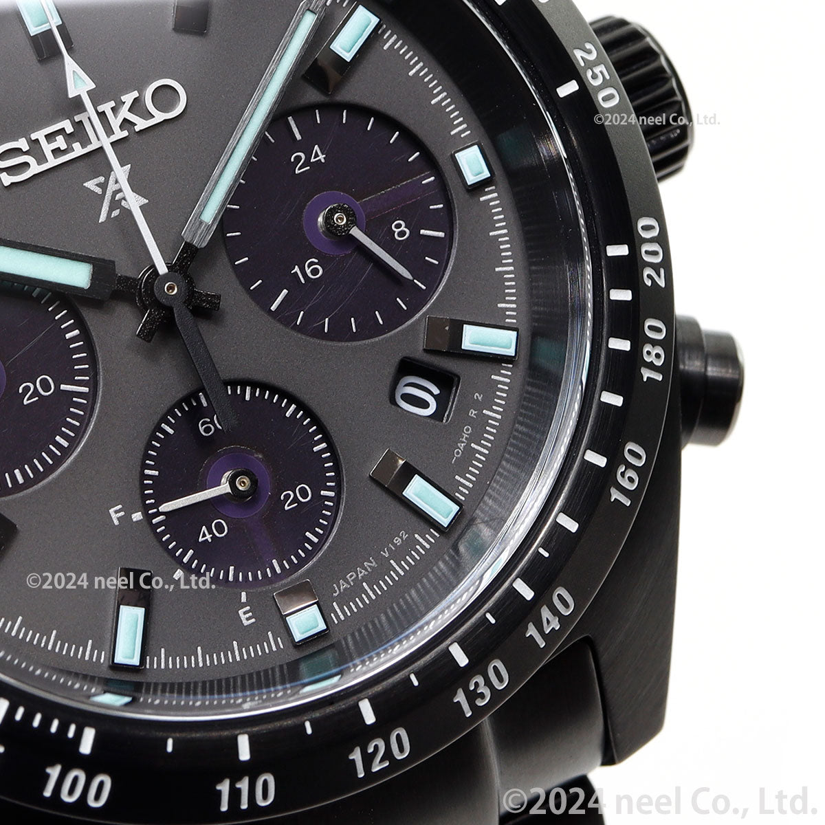 セイコー プロスペックス SBDL103 スピードタイマー ソーラー クロノグラフ メンズ 腕時計 オールブラック 日本製 SEIKO PROSPEX SPEEDTIMER