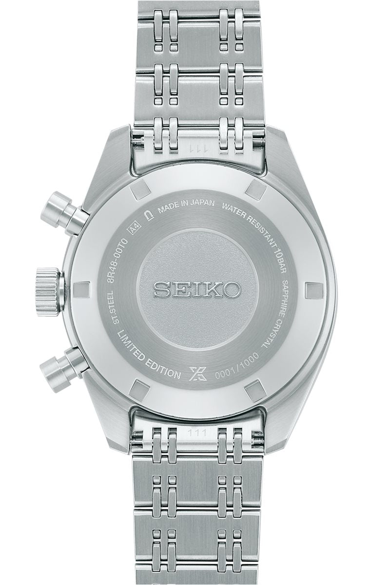 セイコー プロスペックス SEIKO PROSPEX メカニカル 自動巻き クロノグラフ 腕時計 メンズ SBEC023 カーフ替えバンド付き