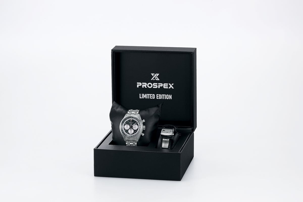 セイコー プロスペックス SEIKO PROSPEX メカニカル 自動巻き クロノグラフ 腕時計 メンズ SBEC023 カーフ替えバンド付き