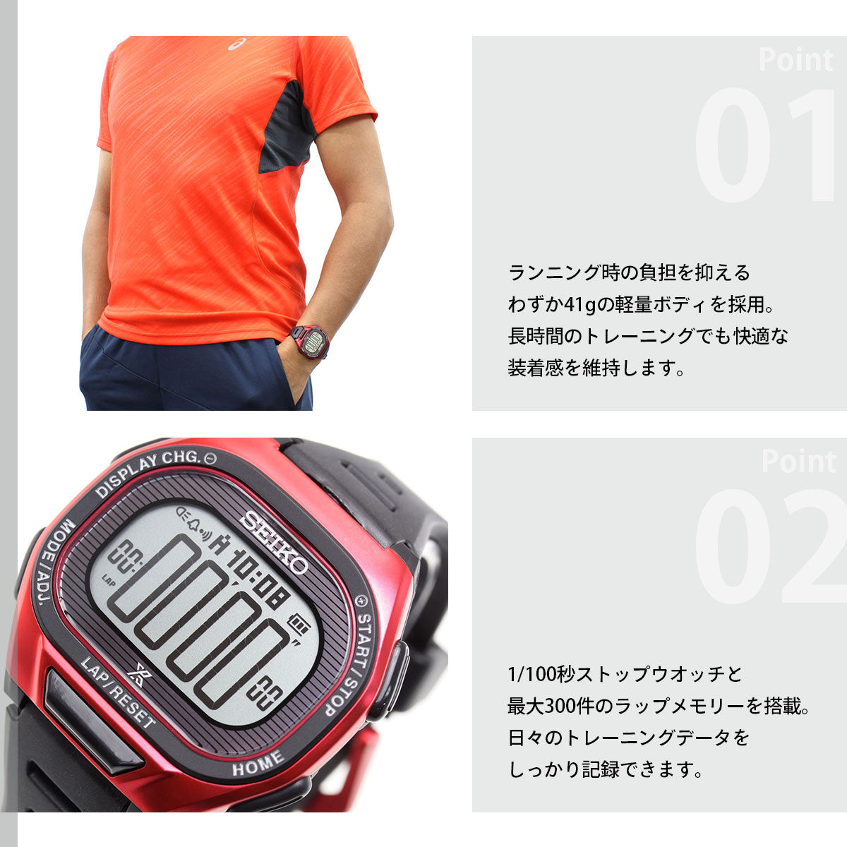 セイコー プロスペックス スーパーランナーズ SEIKO PROSPEX SUPER RUNNERS ソーラー 腕時計 メンズ レディース SBEF047