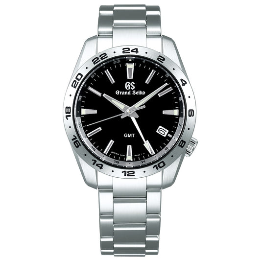 グランドセイコー 9Fクオーツ GMT SBGN027 メンズ 腕時計 ブラック GRAND SEIKO 9F86 スポーツコレクション【60回分割手数料無料!】