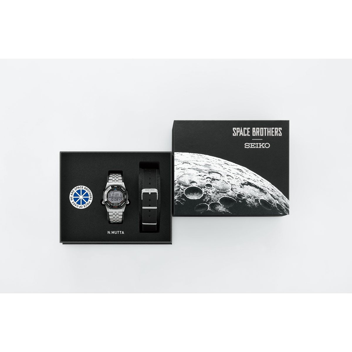 セイコー セレクション SEIKO SELECTION Sシリーズ INTERNATIONAL LINE 宇宙兄弟コラボ 限定 ムッタ デジタル 腕時計 SBJG023 シルバー