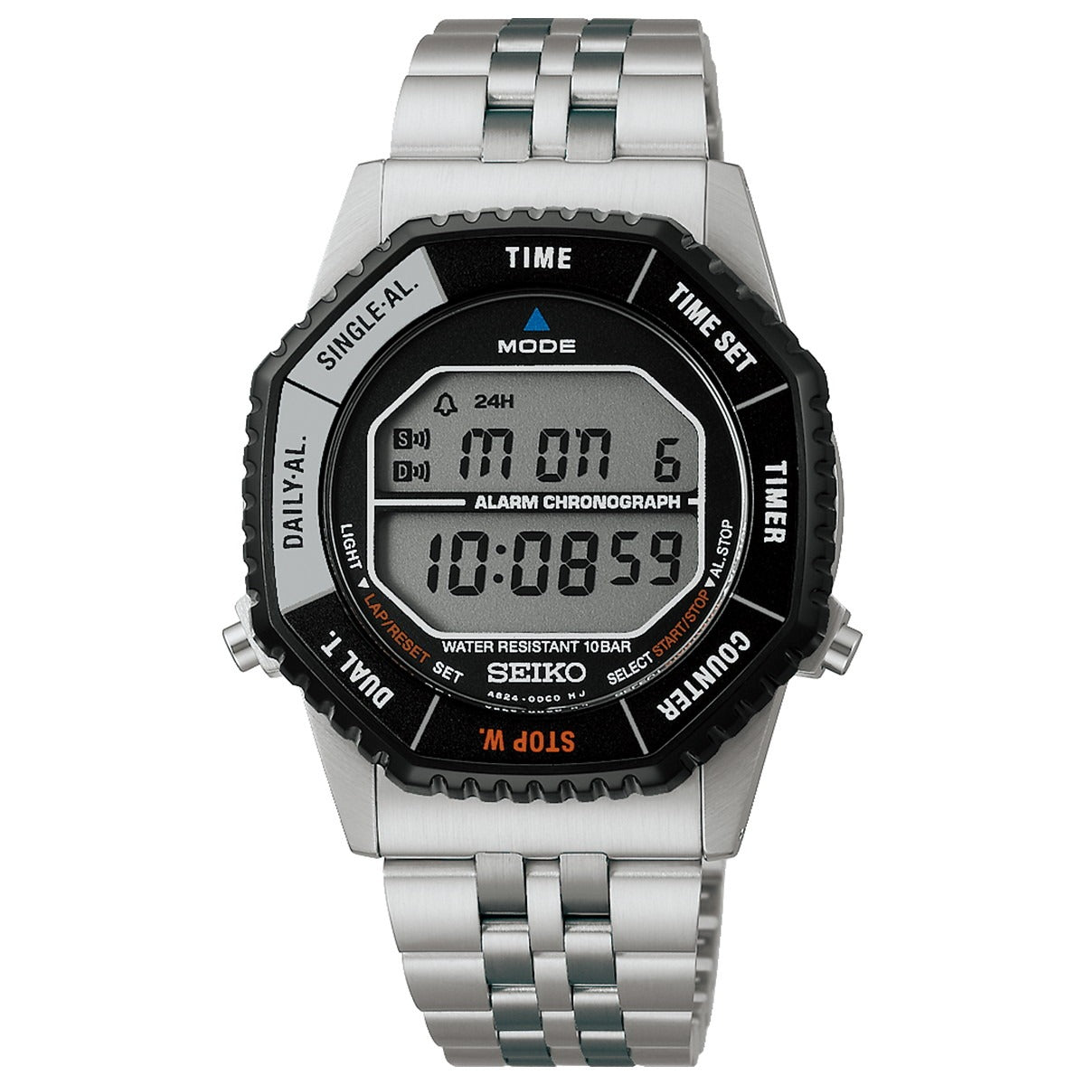 セイコー セレクション SEIKO SELECTION Sシリーズ INTERNATIONAL LINE 宇宙兄弟コラボ 限定 ムッタ デジタル 腕時計 SBJG023 シルバー