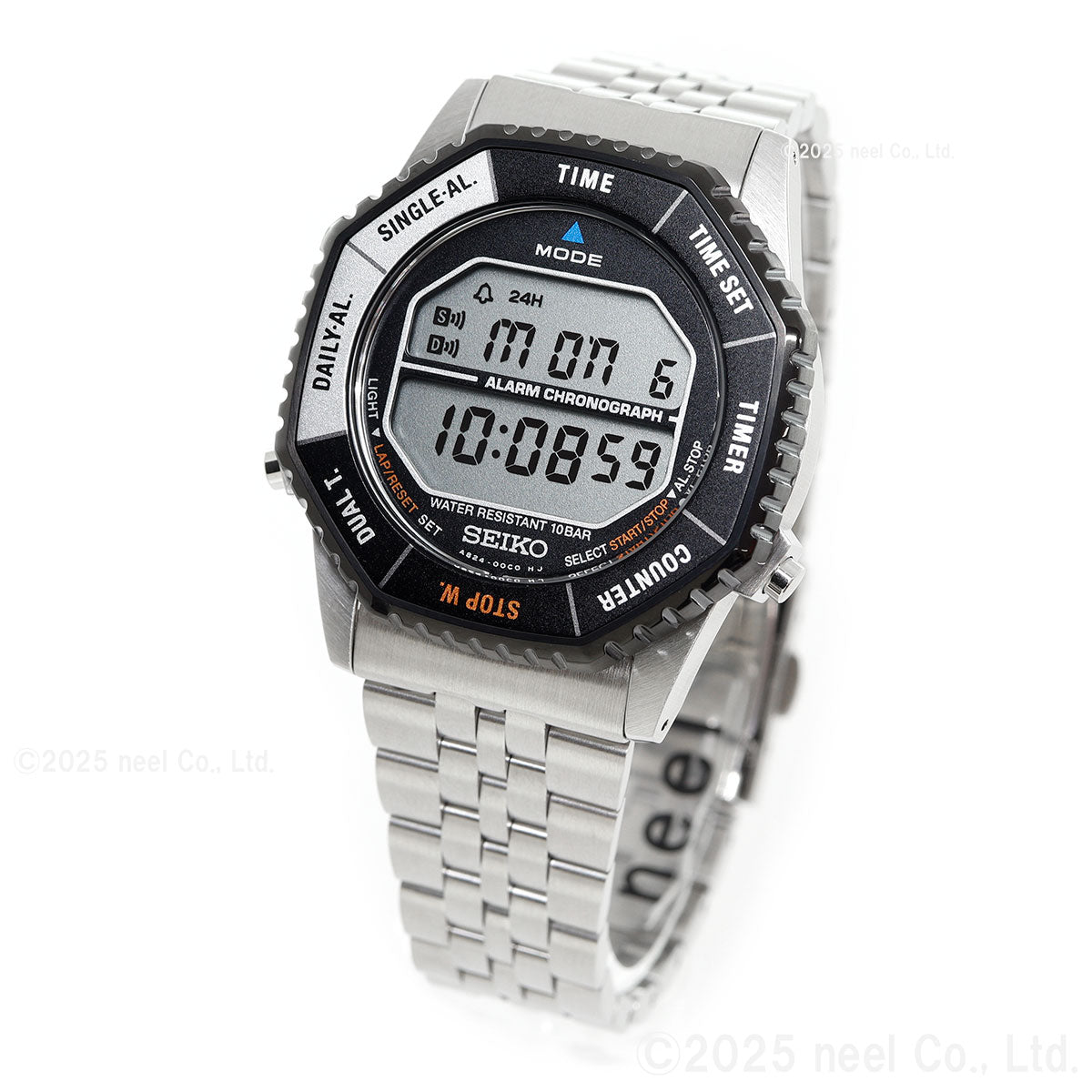 セイコー セレクション SEIKO SELECTION Sシリーズ INTERNATIONAL LINE 宇宙兄弟コラボ 限定 ムッタ デジタル 腕時計 SBJG023 シルバー